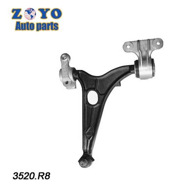 OE NO. 1407408080 Peugeot Expert 2008用の黒色Eコーティング フロント下部制御腕