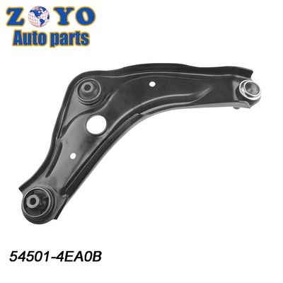 ブラックEコーティング ニッサンQashqai 54501-4EA0B 54501-4EA0Aの左前下制御腕
